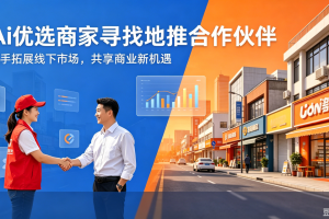 Ai优选商家寻找本地地推合作伙伴